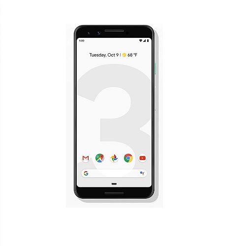 buy Cell Phone Google Pixel 3 64GB - Clearly White - click for details